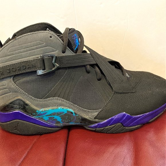 NEW Jordan shoes Men 11.5 Basketball RETRO 2011 Athletic Black Purple 467807 main image 4